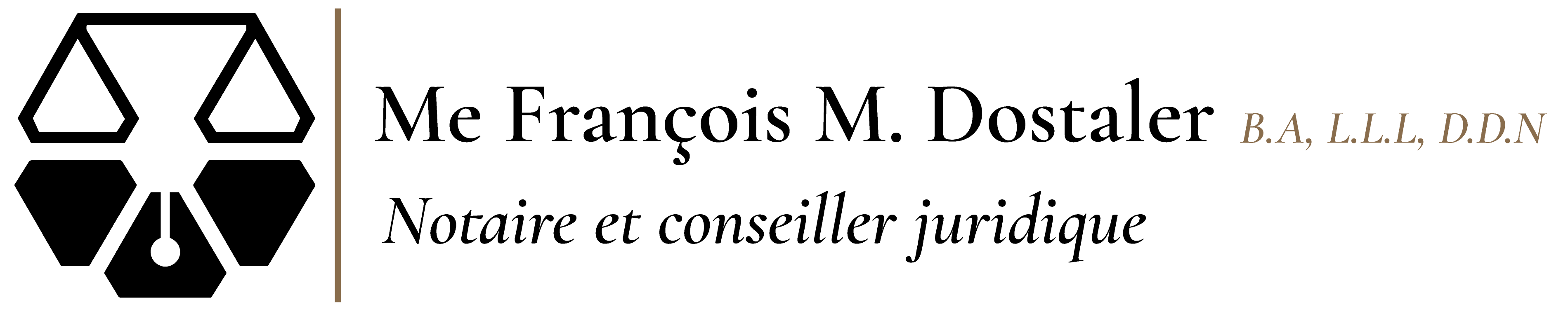 Notaire François Dostaler